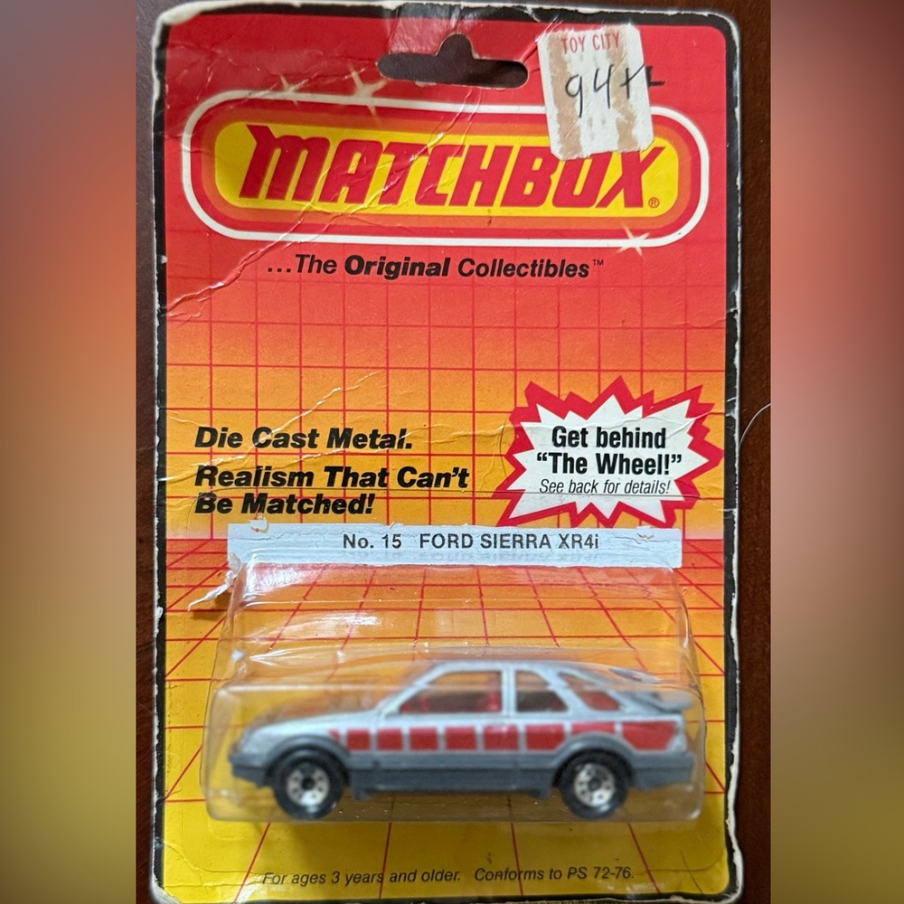 MATCHBOX Ford Sierra XR4i in Original Packaging